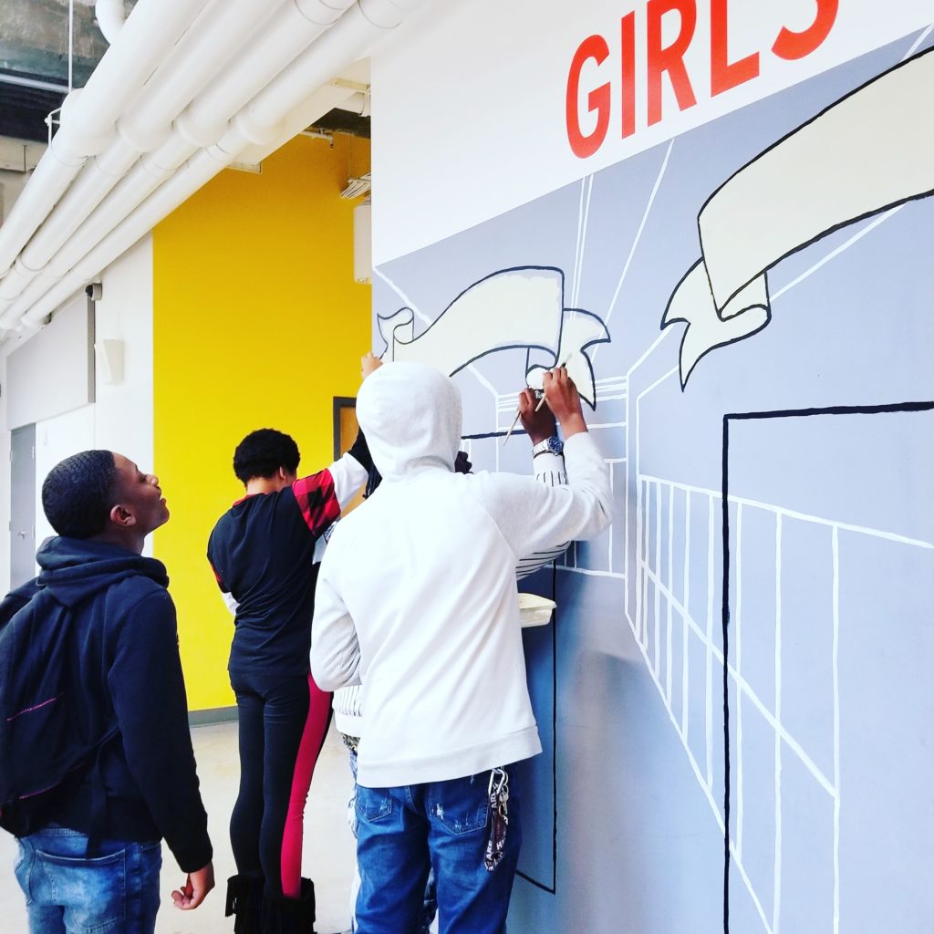 Baltimore Design School Mural