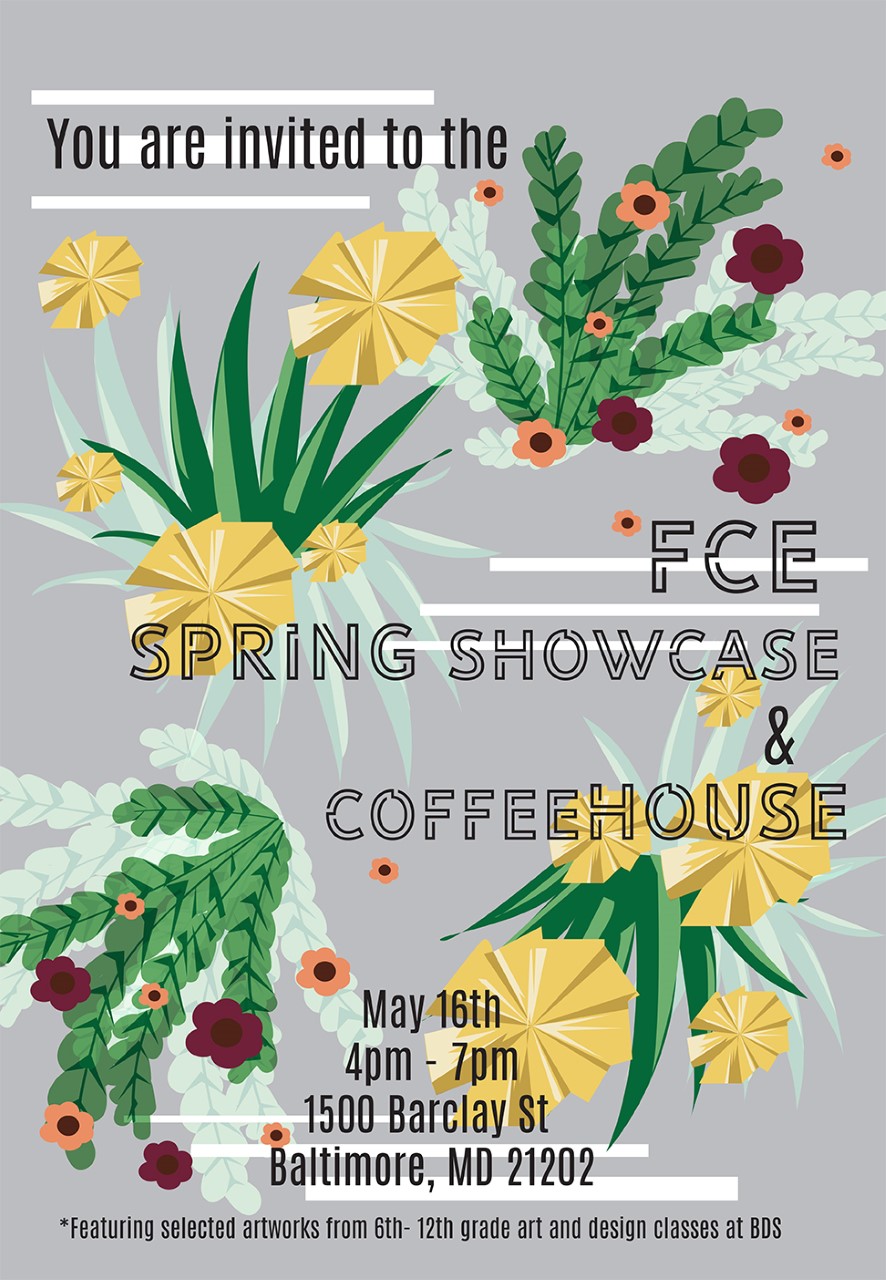 FCE Spring Art Showcase and Coffeehouse Open to All